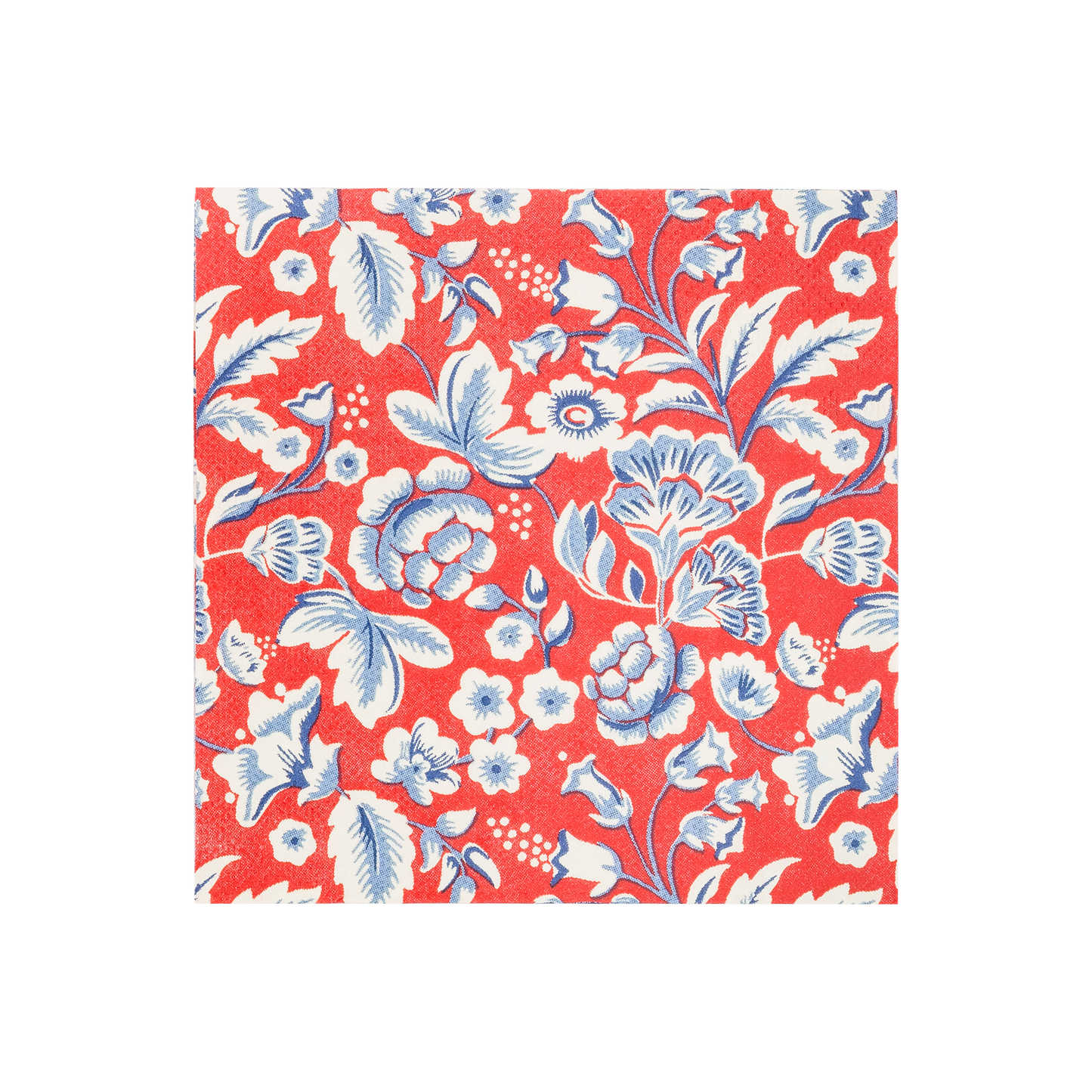 Hamptons Floral Paper Cocktail Napkin | My Mind's Eye