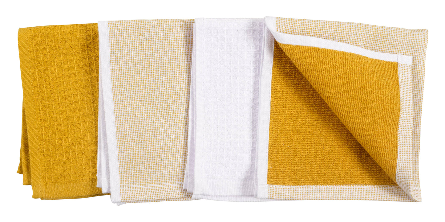 Linden Reversible Terry Dish Cloth - Set Of 4 | KAF Home