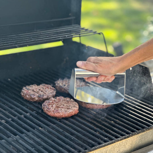 Outset Stainless Steel Burger Press | Fox Run Brands
