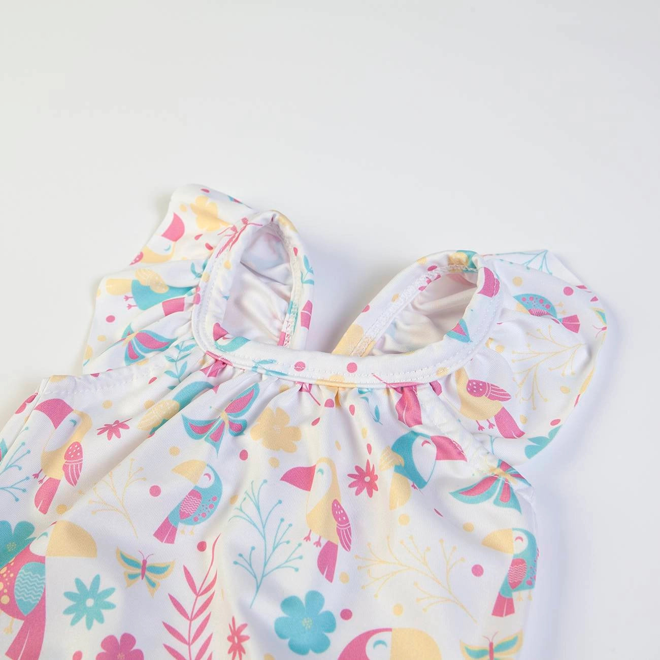 Pink Toucan Swimsuit | FS Baby