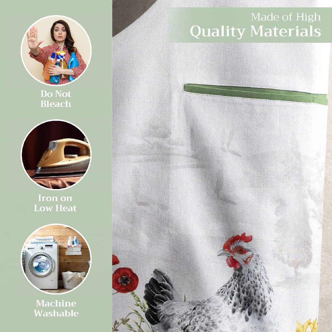 Basse Cour Apron | Maison d'Hermine