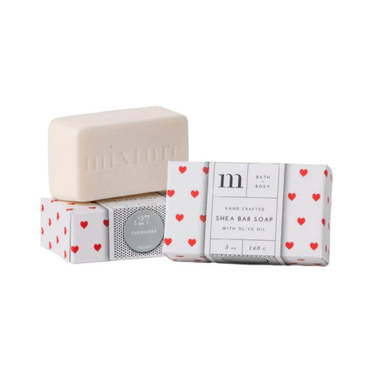 Shea Bar Soap with Olive Oil (Blanc de Noir) | Mixture