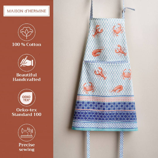 Lobster Love Apron | Maison d'Hermine
