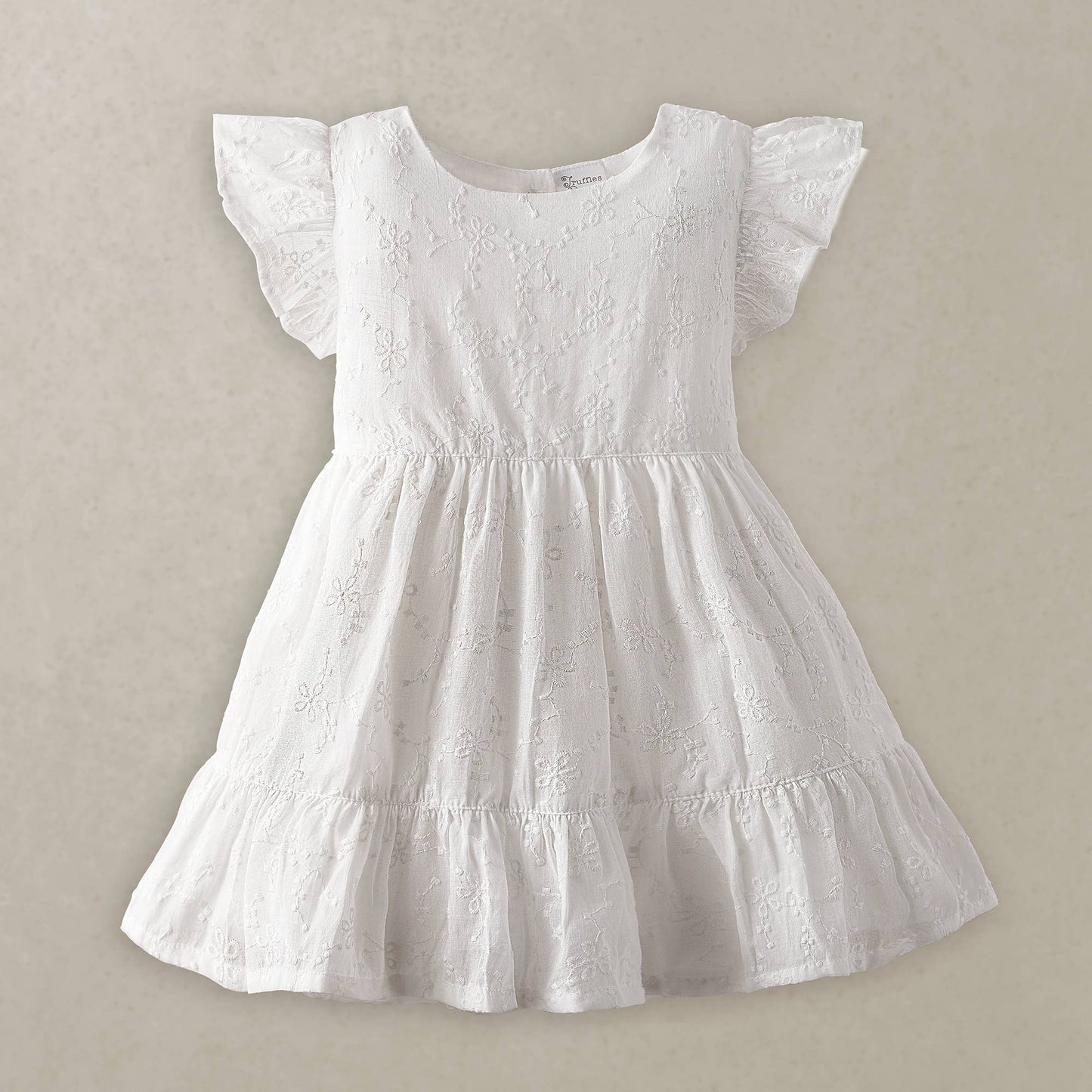 Charlotte Embroidered Cotton Dress | Tesa Babe