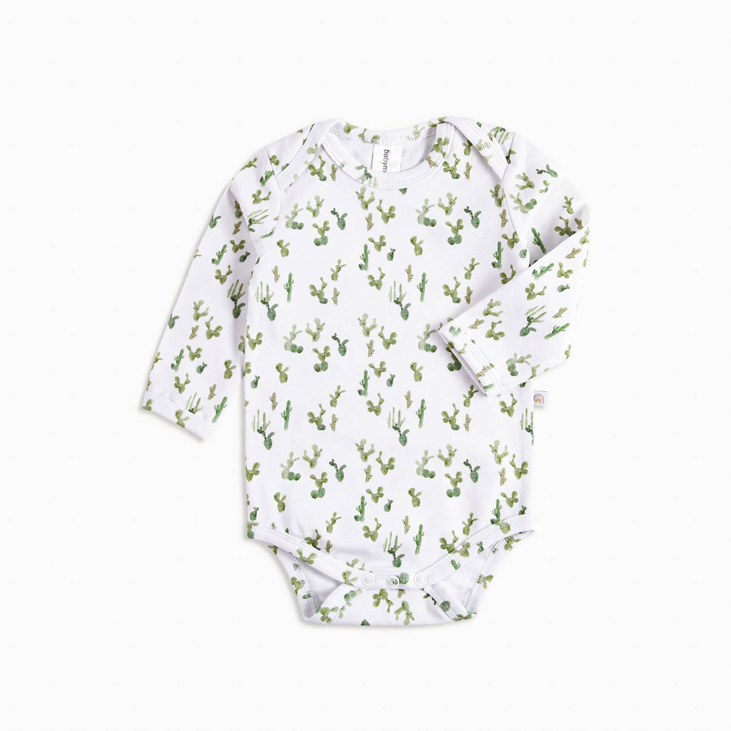 Cactus Print Organic Bodysuit | Babymood Norway