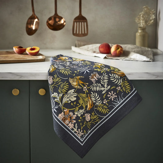 Printed Cotton Tea Towel (Various Prints) | Ulster Weavers