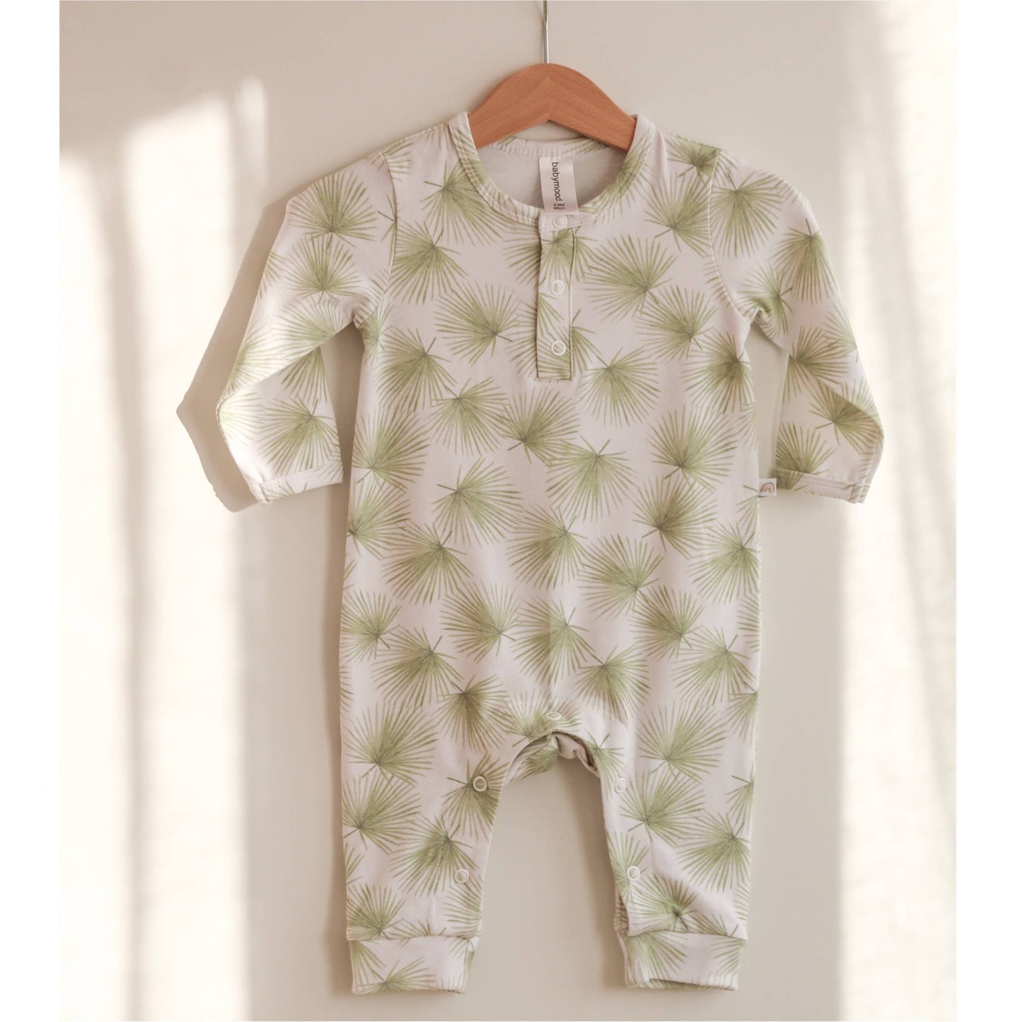 Green Palms Organic Jumpsuit | Babymood Norway