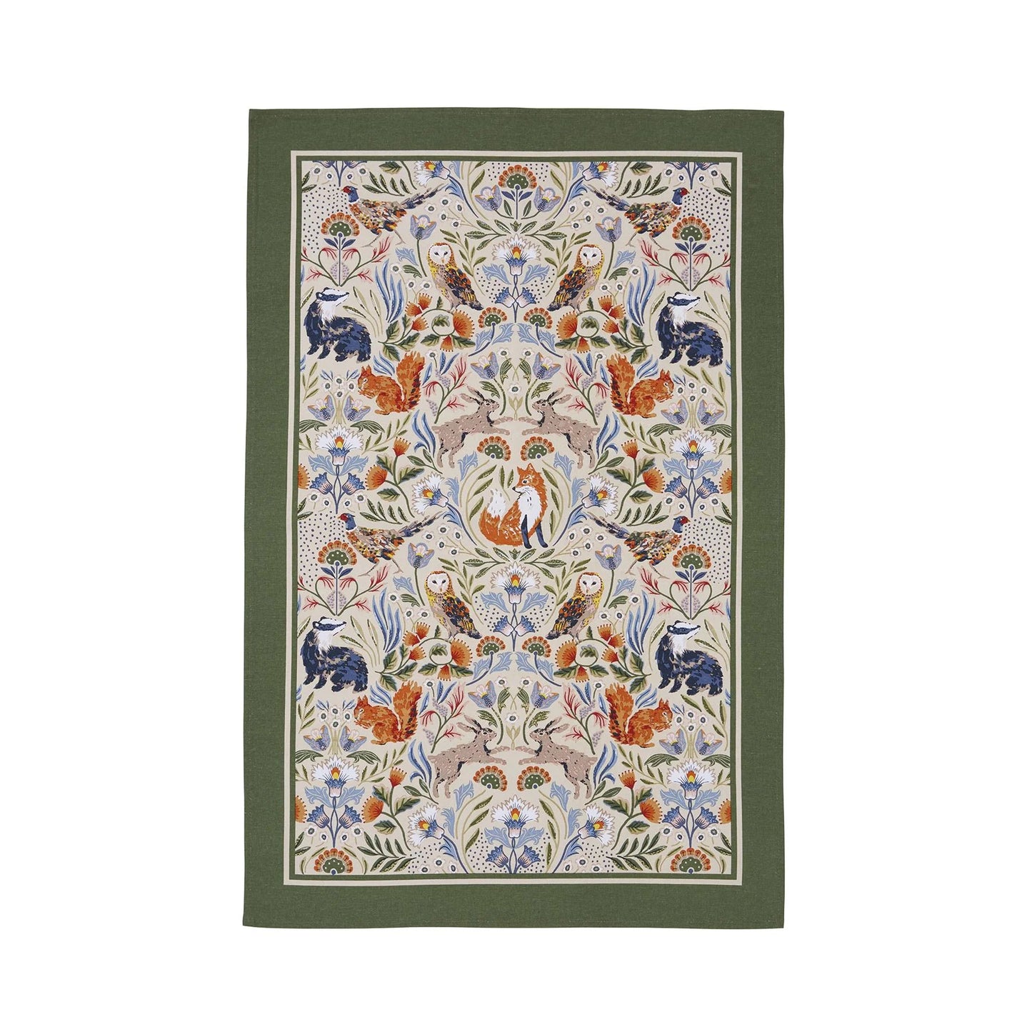 Printed Cotton Tea Towel (Various Prints) | Ulster Weavers