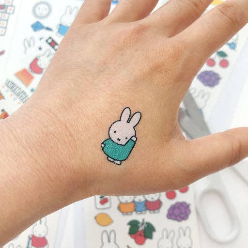 Miffy Temporary Tattoos | K-Wonderland
