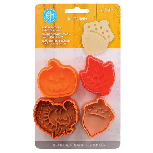 Autumn Pastry Stampers Set /4 | R&M International