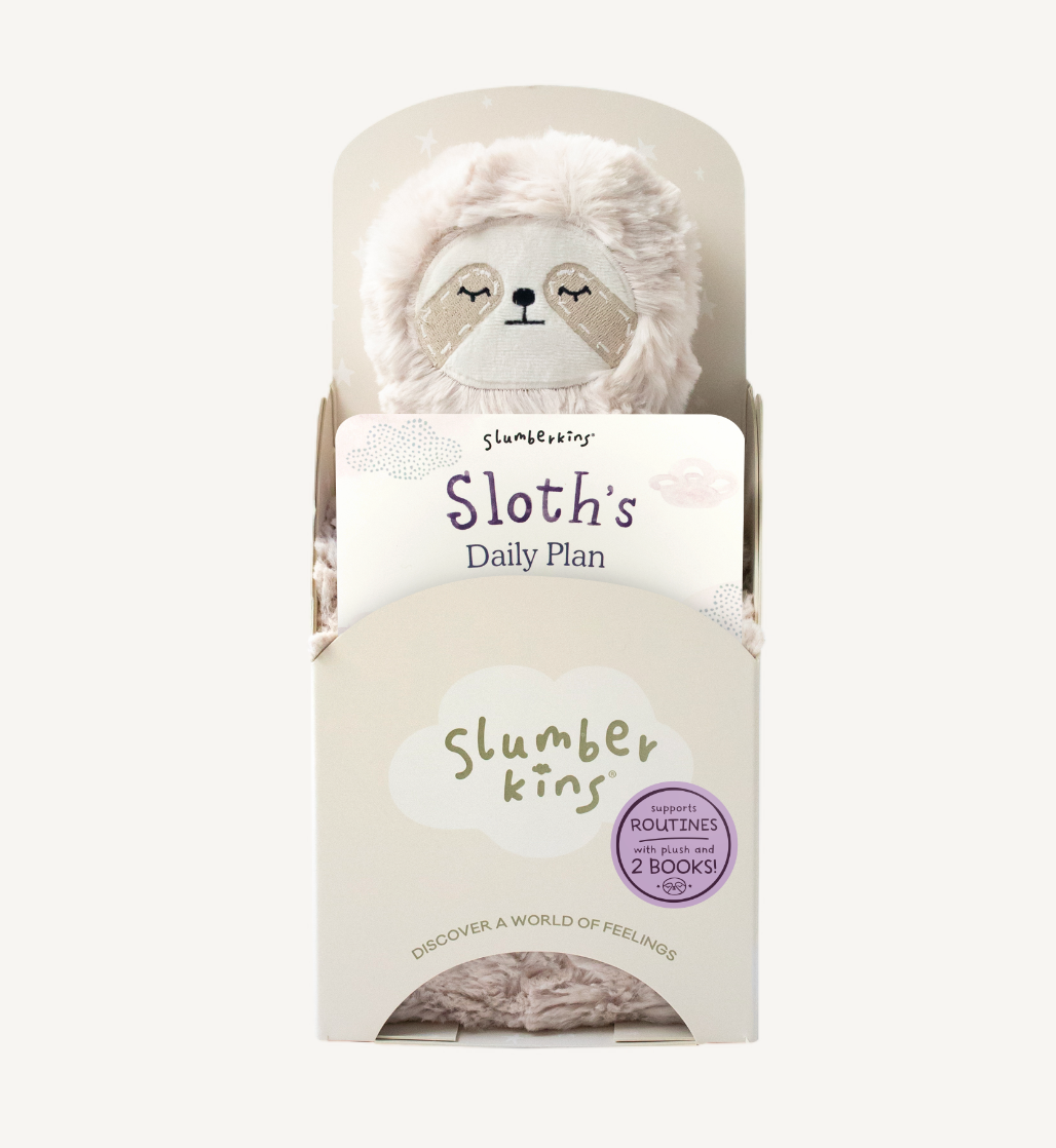 Sloth's Routines Plush Snuggler Set | Slumberkins