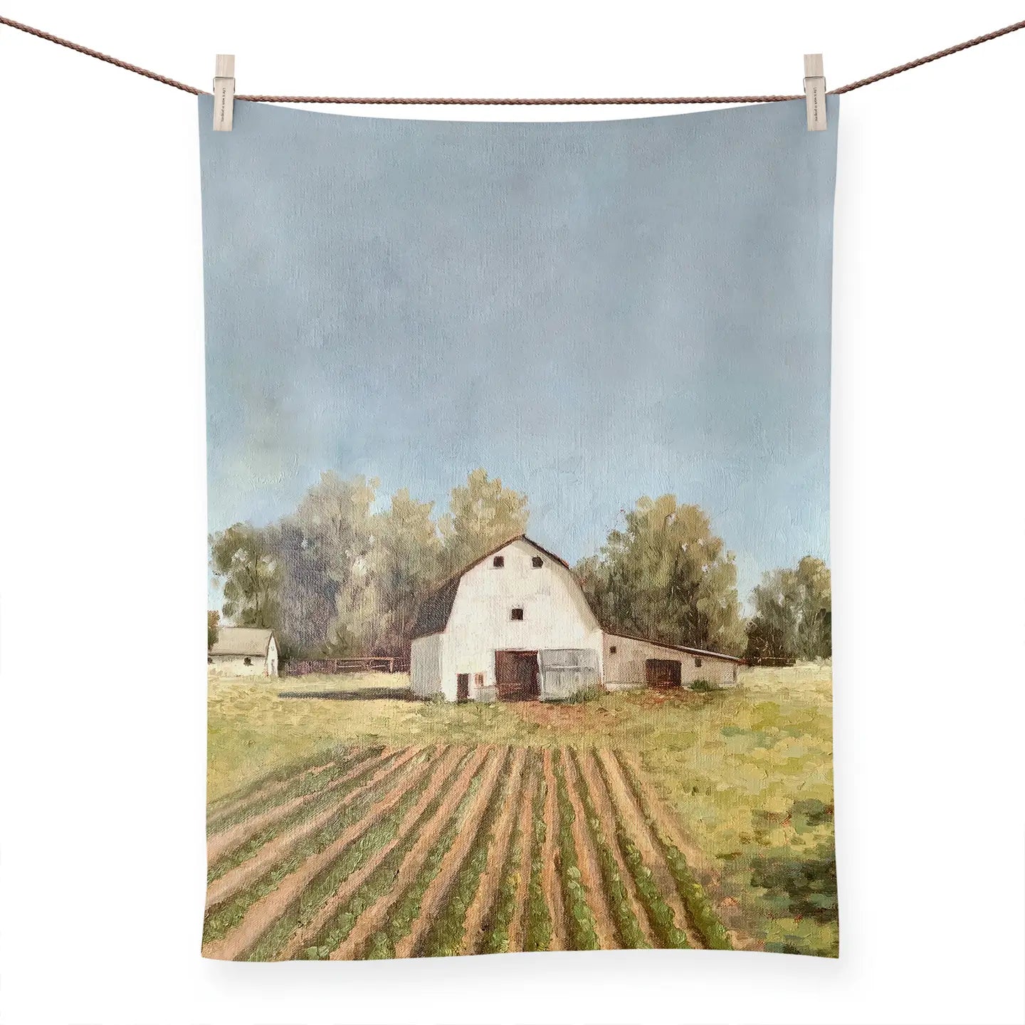 Cotton Printed Tea Towel (Various Prints) | Greenbox Art