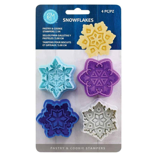 Snowflake Pastry & Cookie Stampers | R&M International
