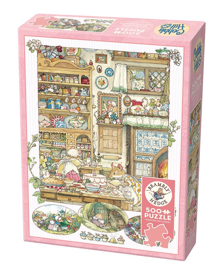 Brambly Hedge Picnic Preparations - 500pc Puzzle | Cobble Hill Puzzles