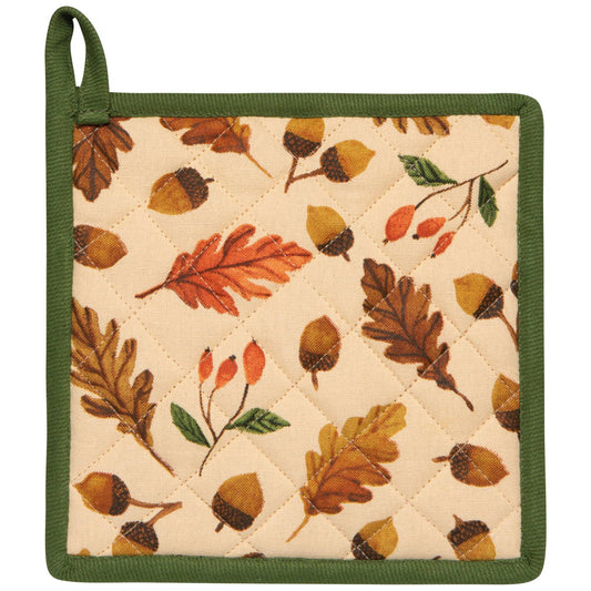 Oak and Acorn Potholder | Danica