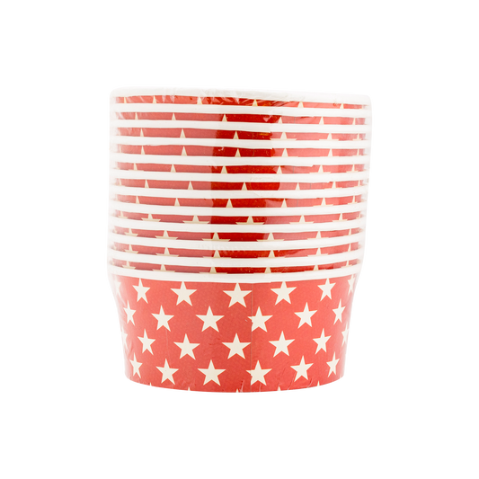 Hamptons Star Paper Sundae Cups | My Mind's Eye