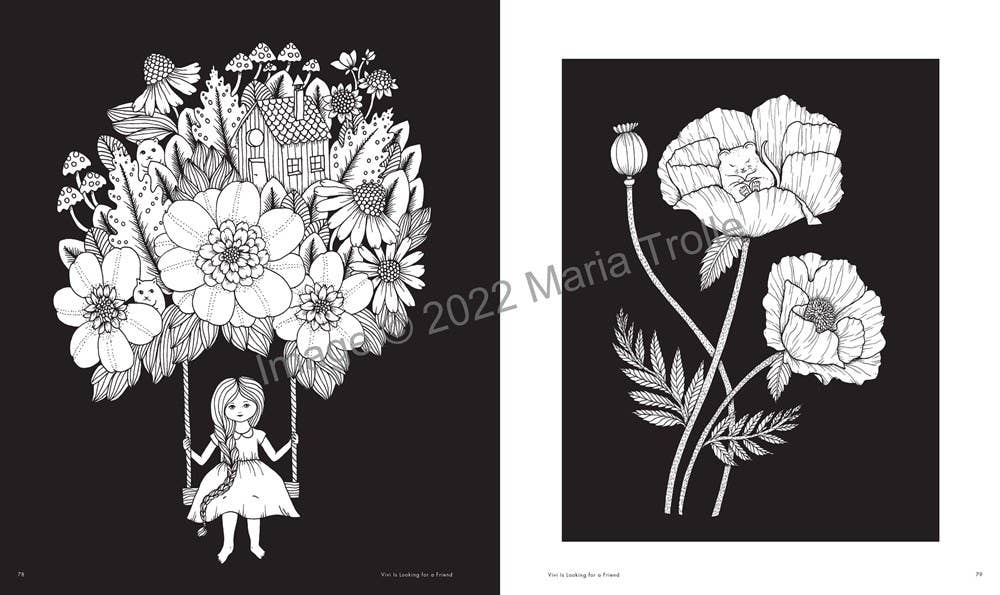 Maria Trolle’s Universe Coloring Book | Gibbs Smith