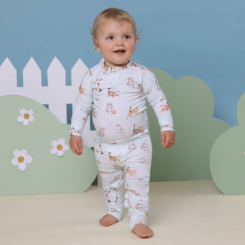 Kittens Organic Growsuit | Snuggle Hunny