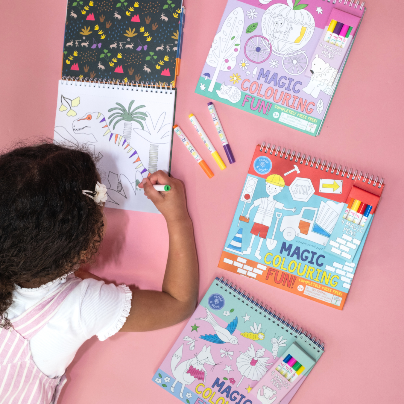 Dino Magic Colouring Fun | Floss & Rock