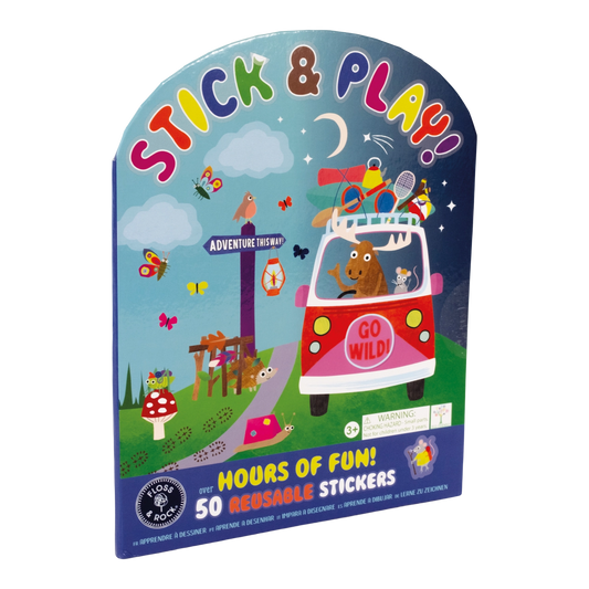 Stick & Play Re-usable Stickers (Various Designs) | Floss & Rock