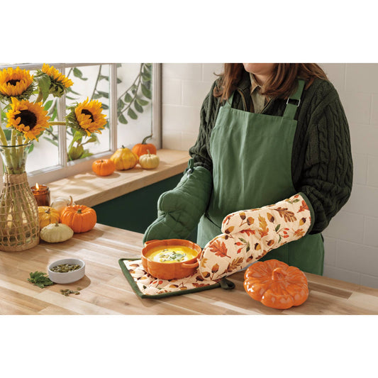 Oak and Acorn Oven Mitt | Danica
