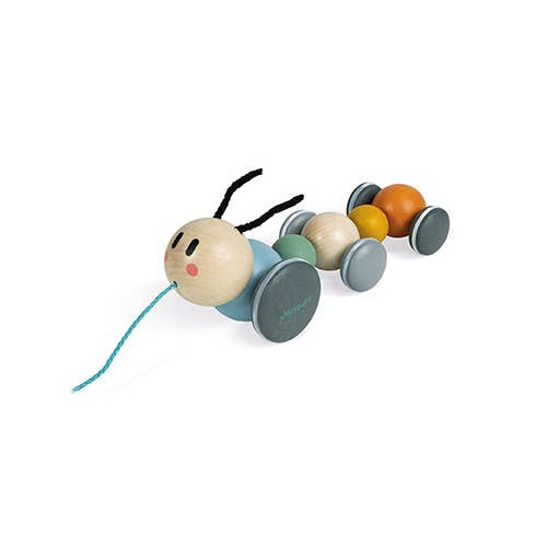 Sweet Cocoon - Pull Along Caterpillar | Janod
