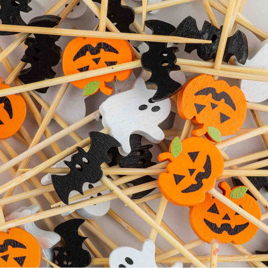 4.5" Decorative Halloween Picks - Pack of 100 | TableCraft