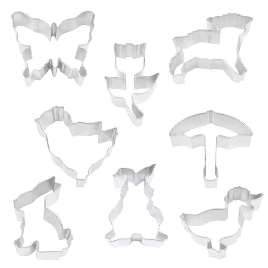 Easter 8 PC Cookie Cutter Set | R&M International