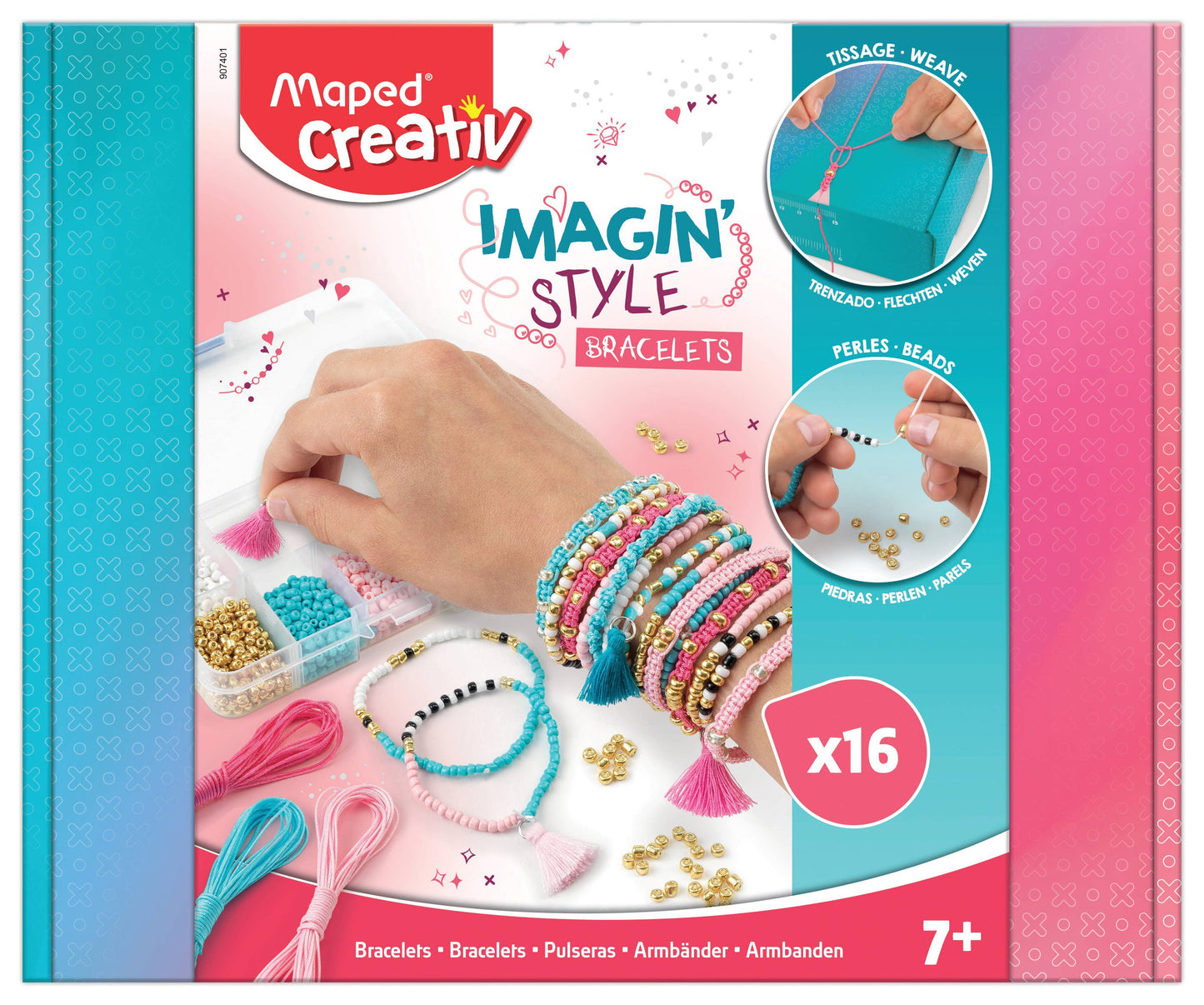 Friendship Bracelet Kit - Maped Creativ | Janod