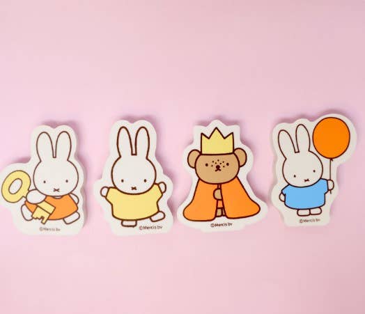Miffy Shaped Eraser Pack | K-Wonderland