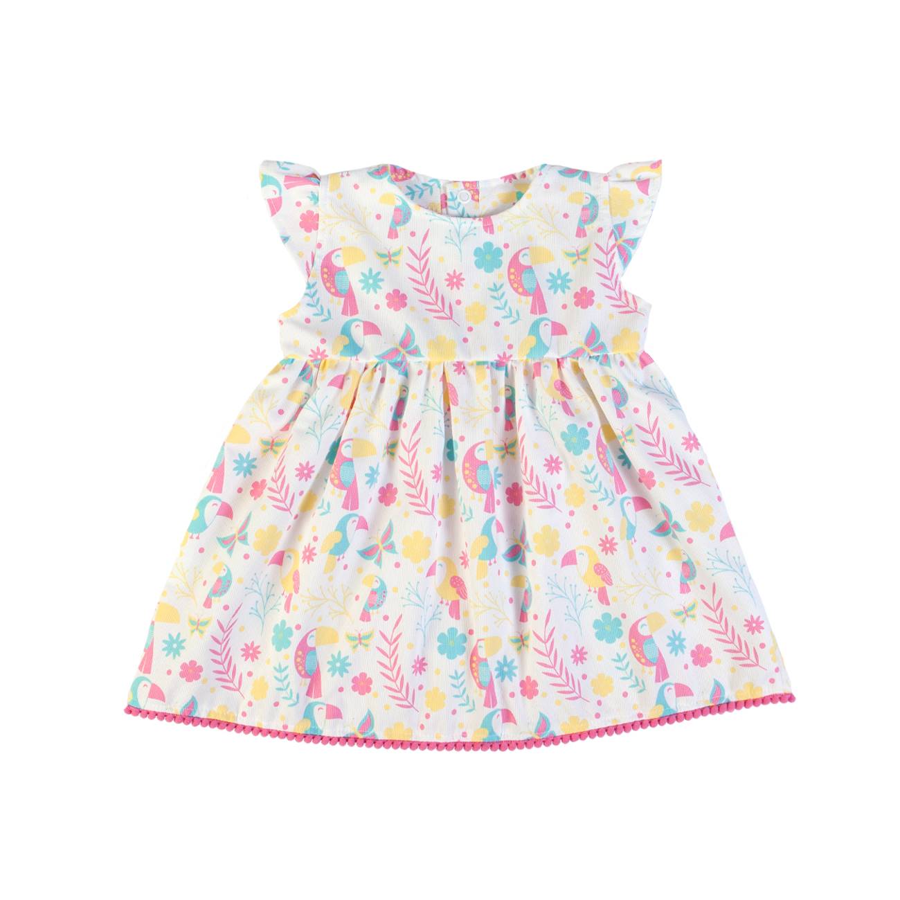 Pink Toucan Dress | FS Baby