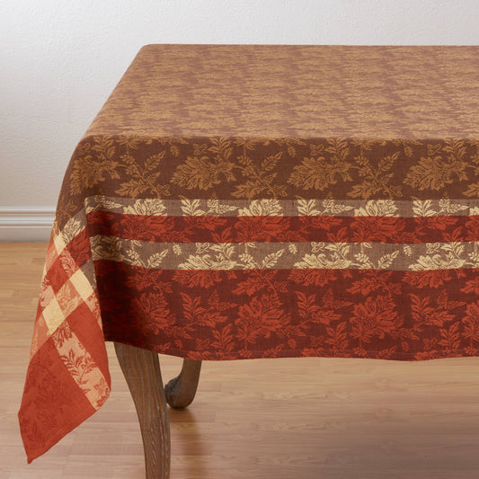 Fall Leaf Square Tablecloth | Saro Lifestyle