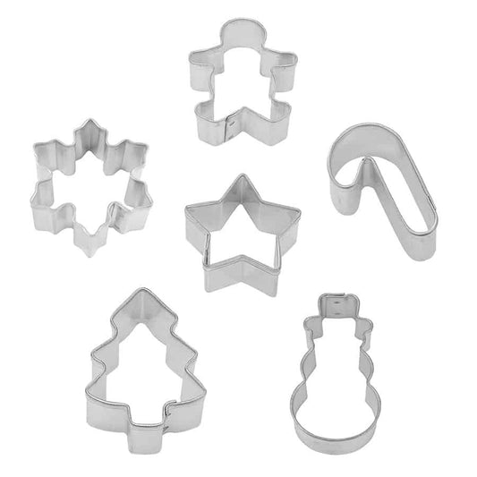 Mini Christmas Cookie Cutter Set | R&M International