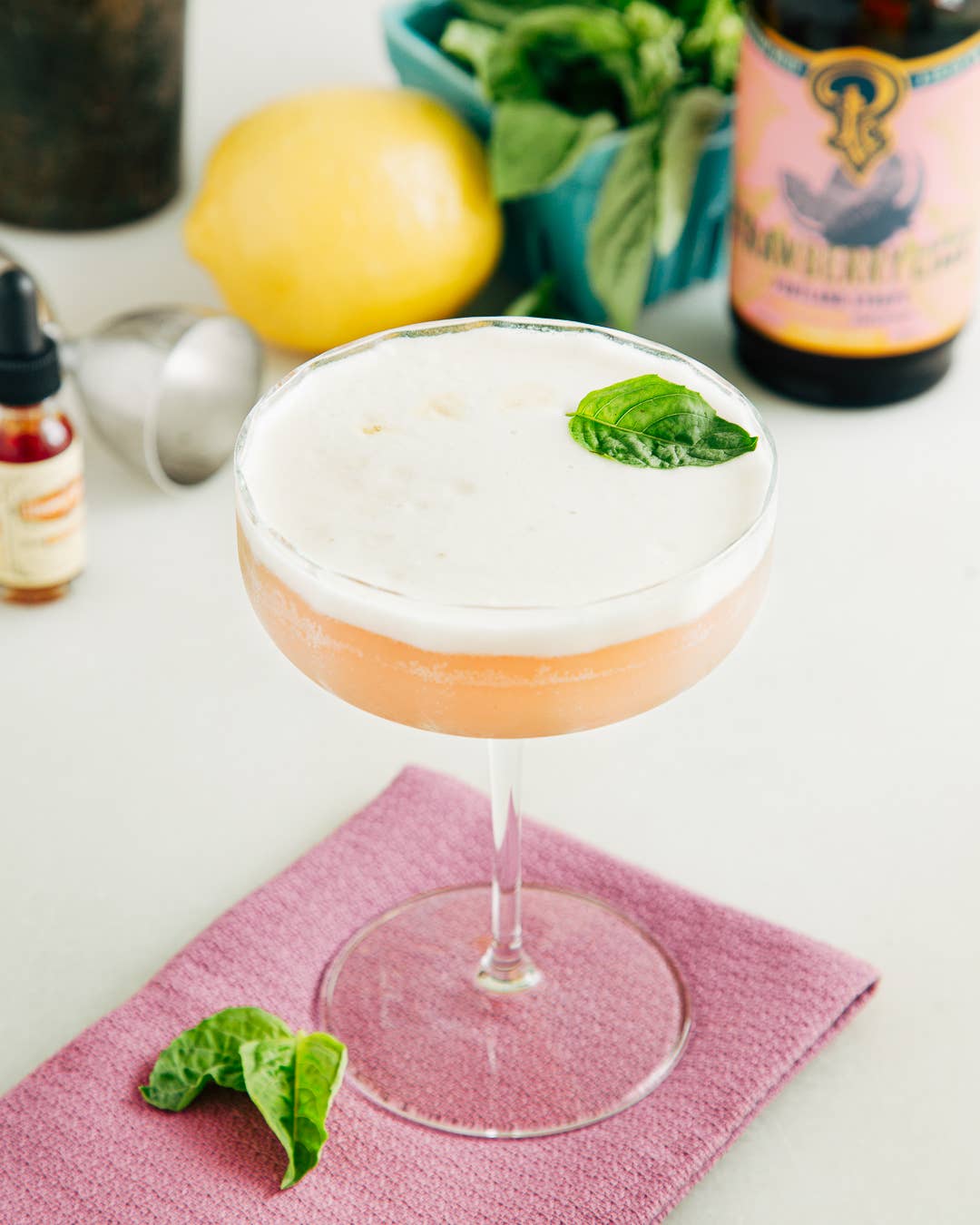 Strawberry Lemon Lime Simple Syrup - 12 oz | Portland Syrups