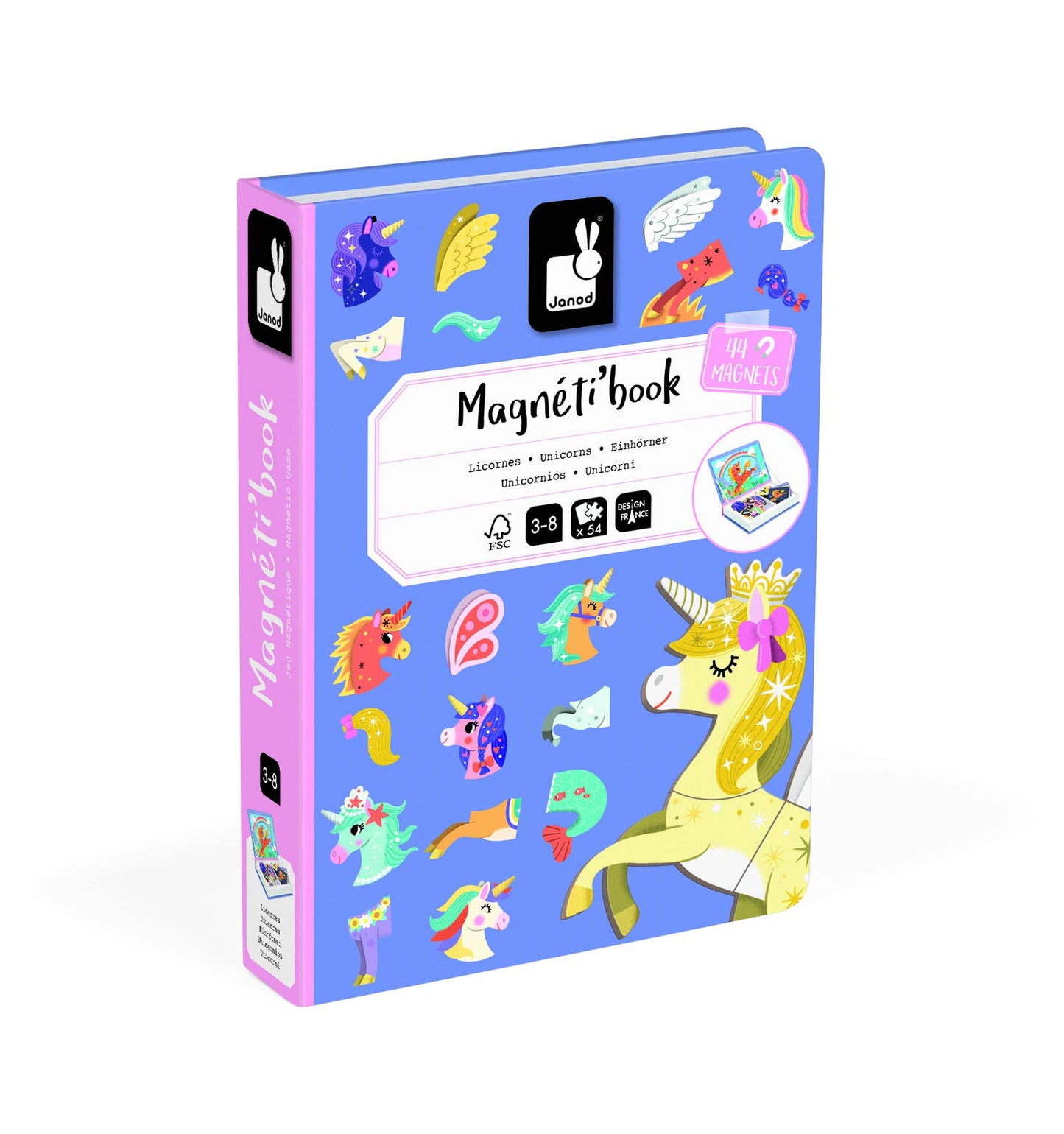 Magneti'book - Unicorns | Janod
