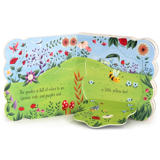 Little Yellow Bee Lift-a-Flap Board Book | Cottage Door Press