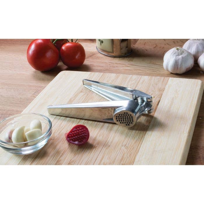 Fantes Cousin Umberto's No-Peel, Self Cleaning Garlic Press | HIC Kitchen