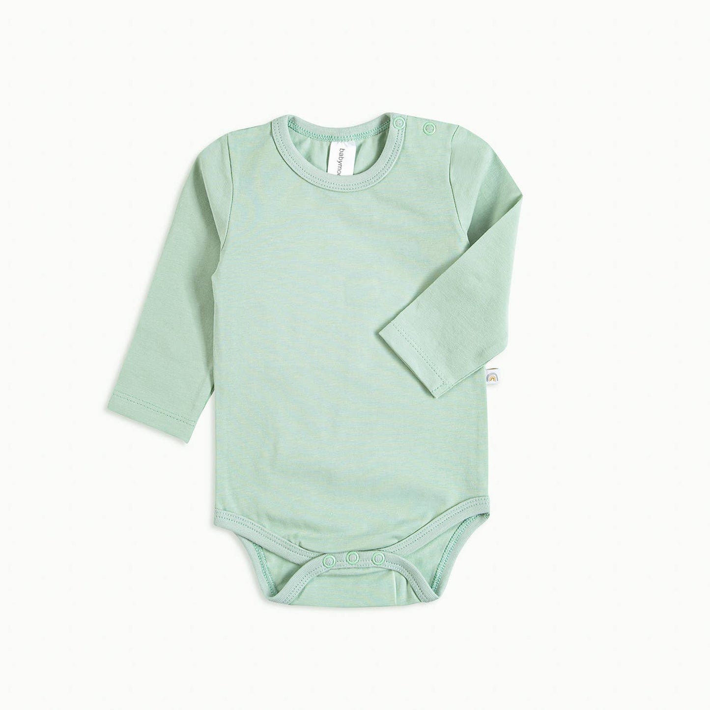 Light Green Organic Bodysuit | Babymood Norway