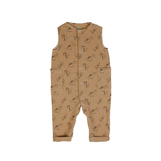Sleeveless Dinosaur Romper | FS Baby
