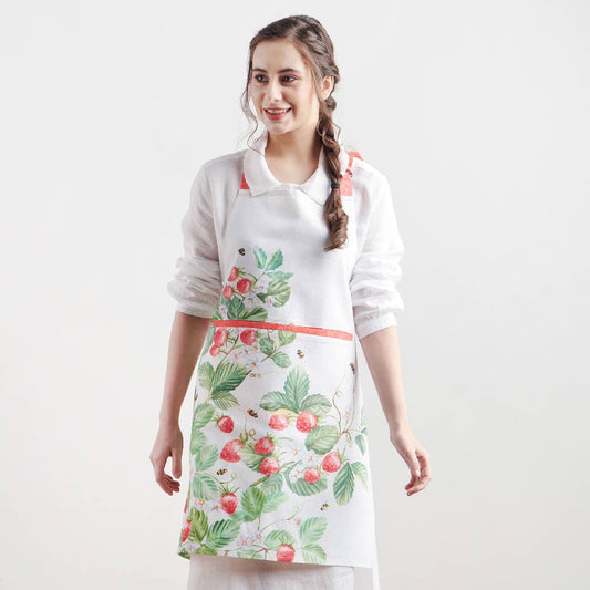 Strawberry Summer Apron | Maison d'Hermine