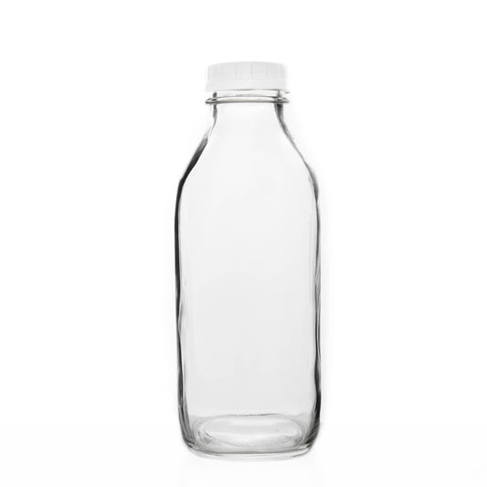 Glass Milk Bottle With Lid | Fox Run Brands