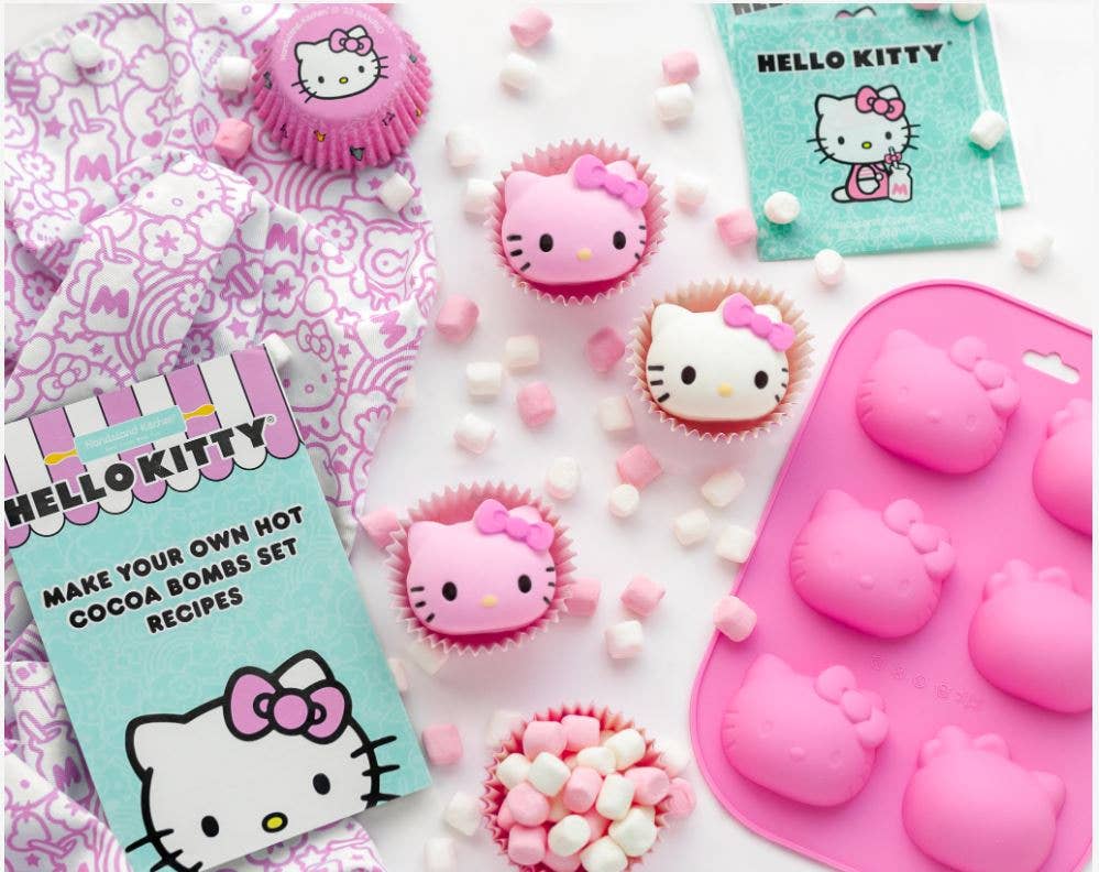 Hello Kitty® Make Your Own Hot Cocoa Bombs Set | Handstand Kitchen
