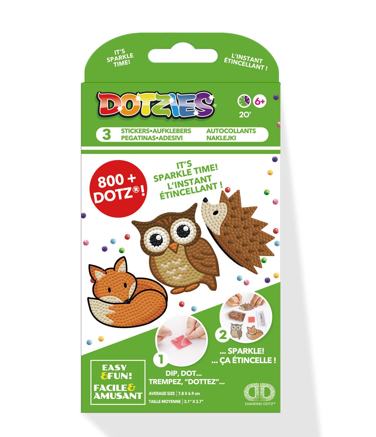 Diamond Dotz Forest Friends | Toysmith