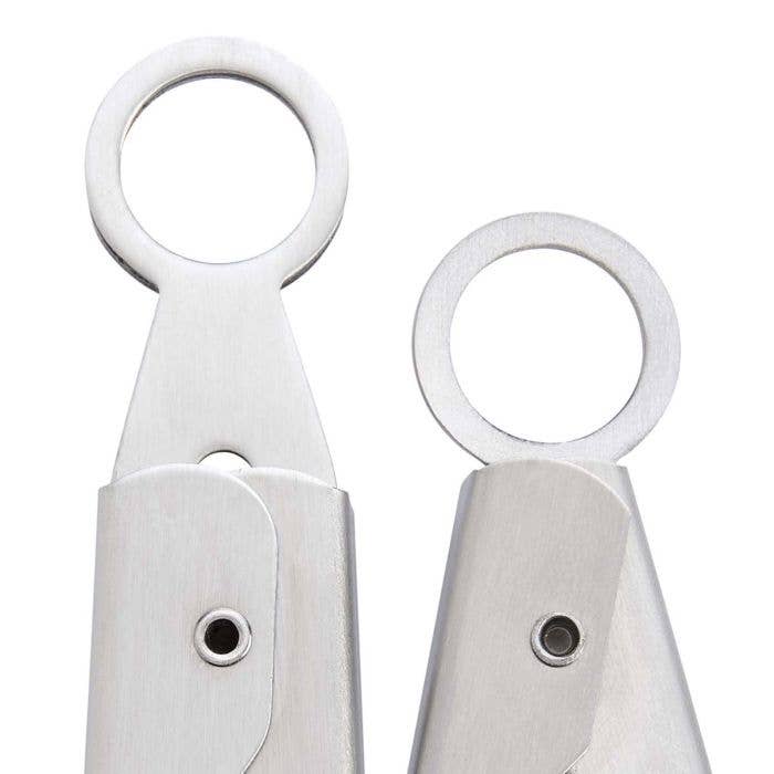 12" Spring Locking Tongs | HIC Kitchen