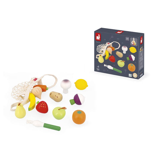 Play Fruit and Veggie Bag | Janod