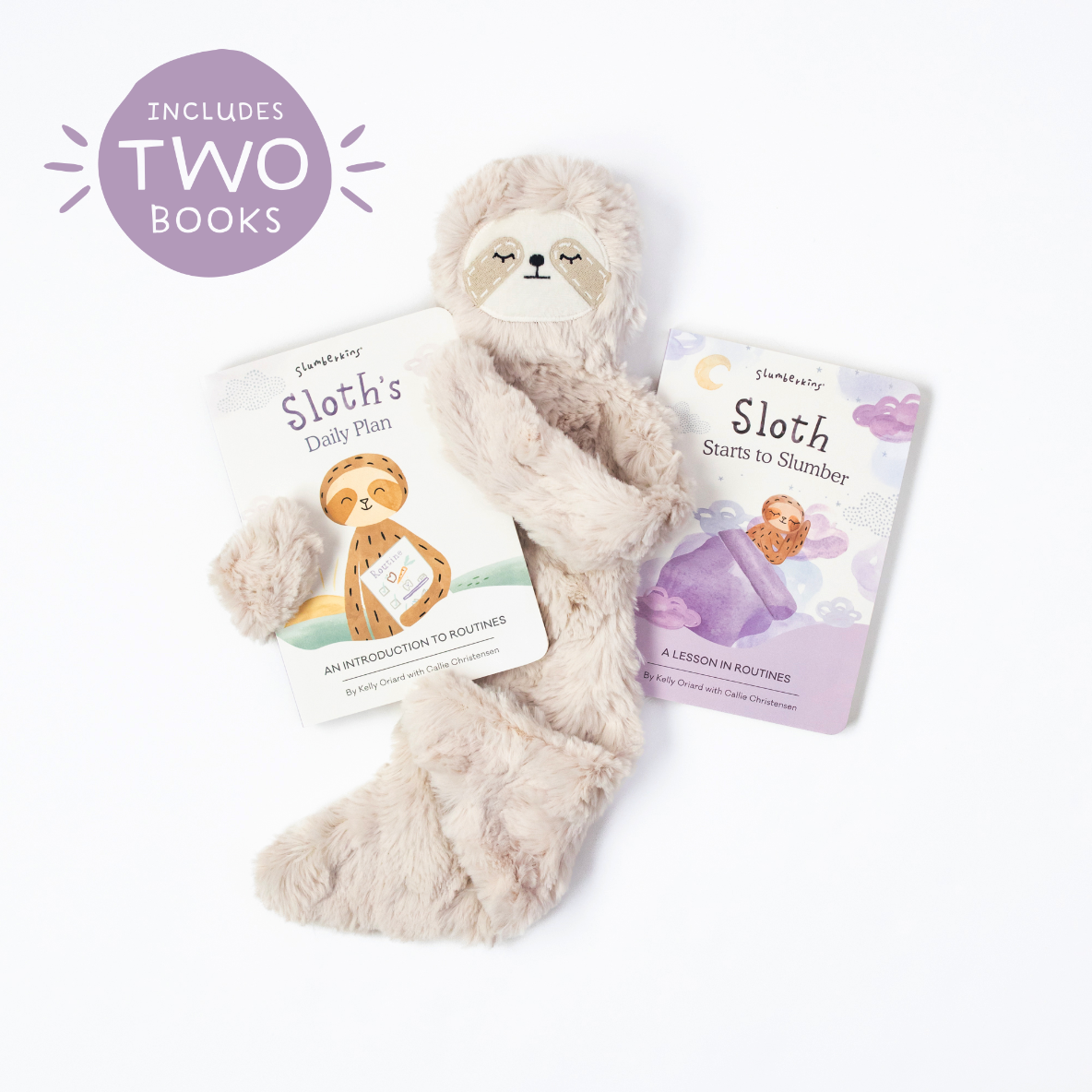 Sloth's Routines Plush Snuggler Set | Slumberkins