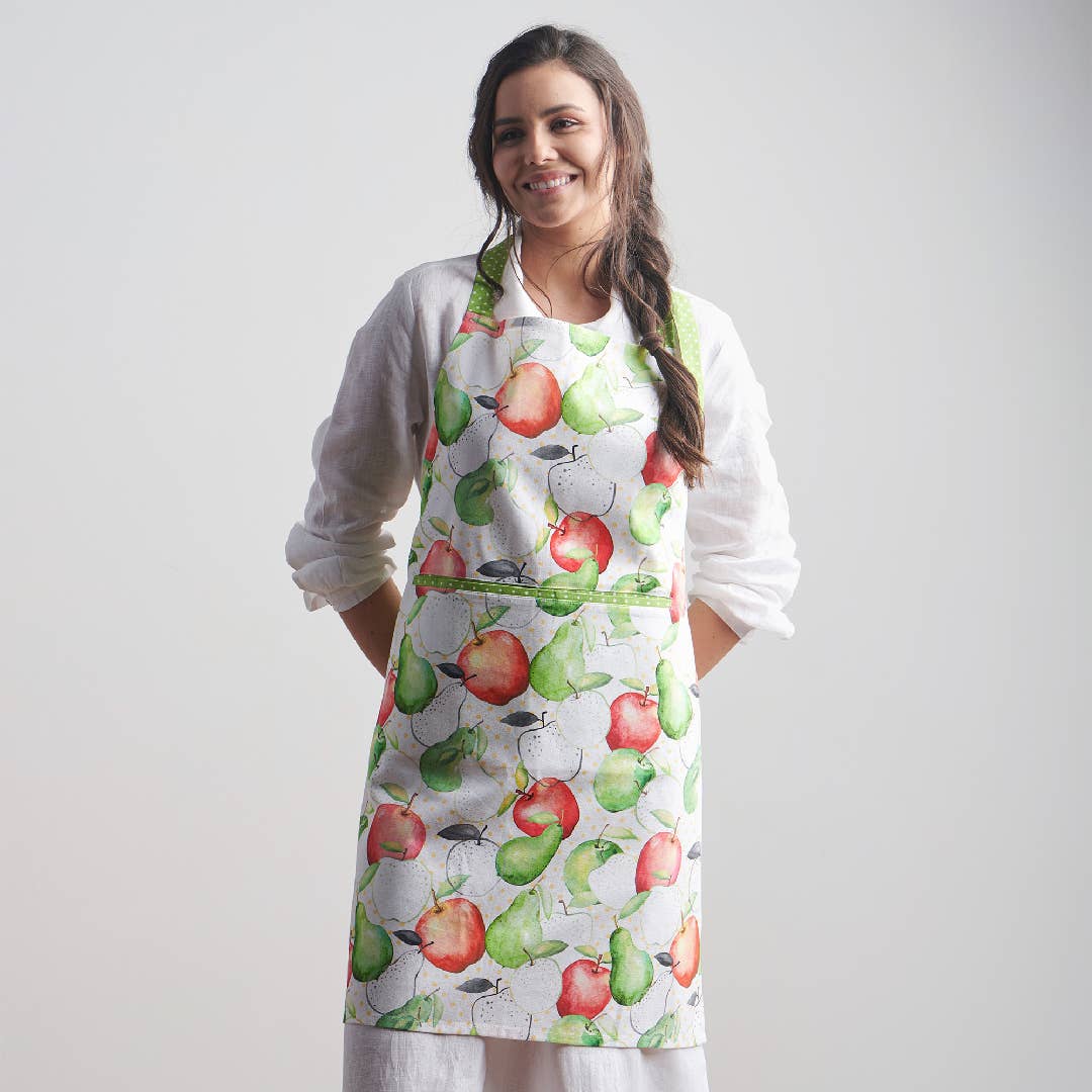 Apples & Pears Apron | Maison d'Hermine