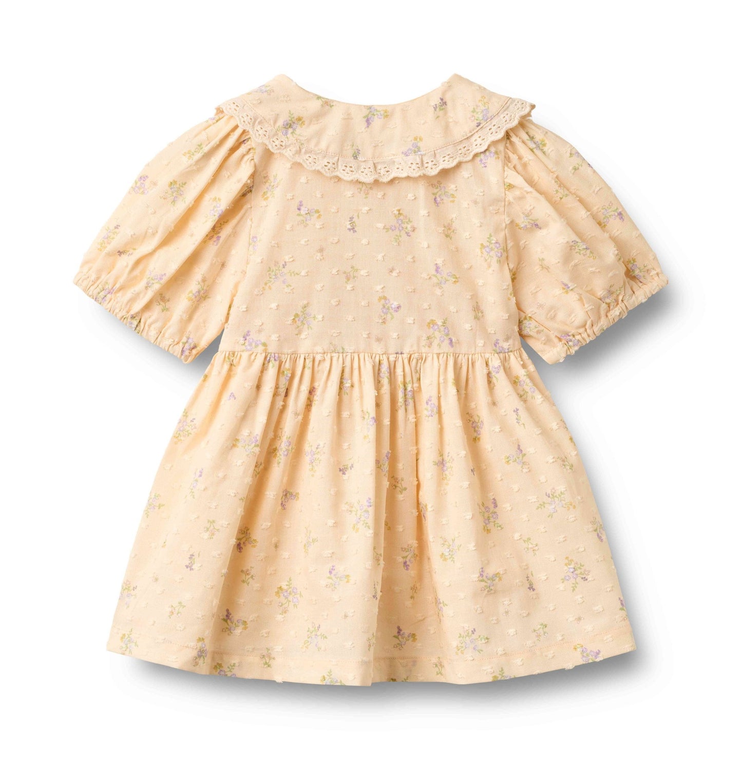 Barely Apricot Flowers Adele Dress | Wheat