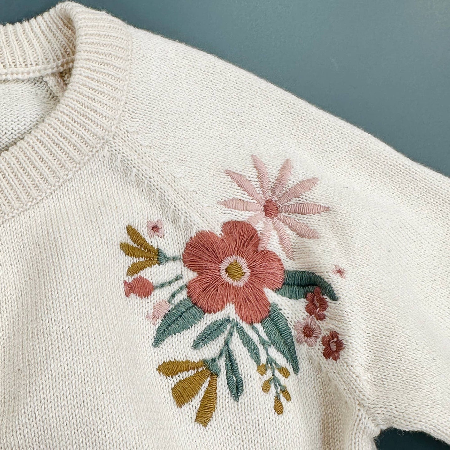 Duck Mommy & Me Embroidered Cardigan | Viverano Organica