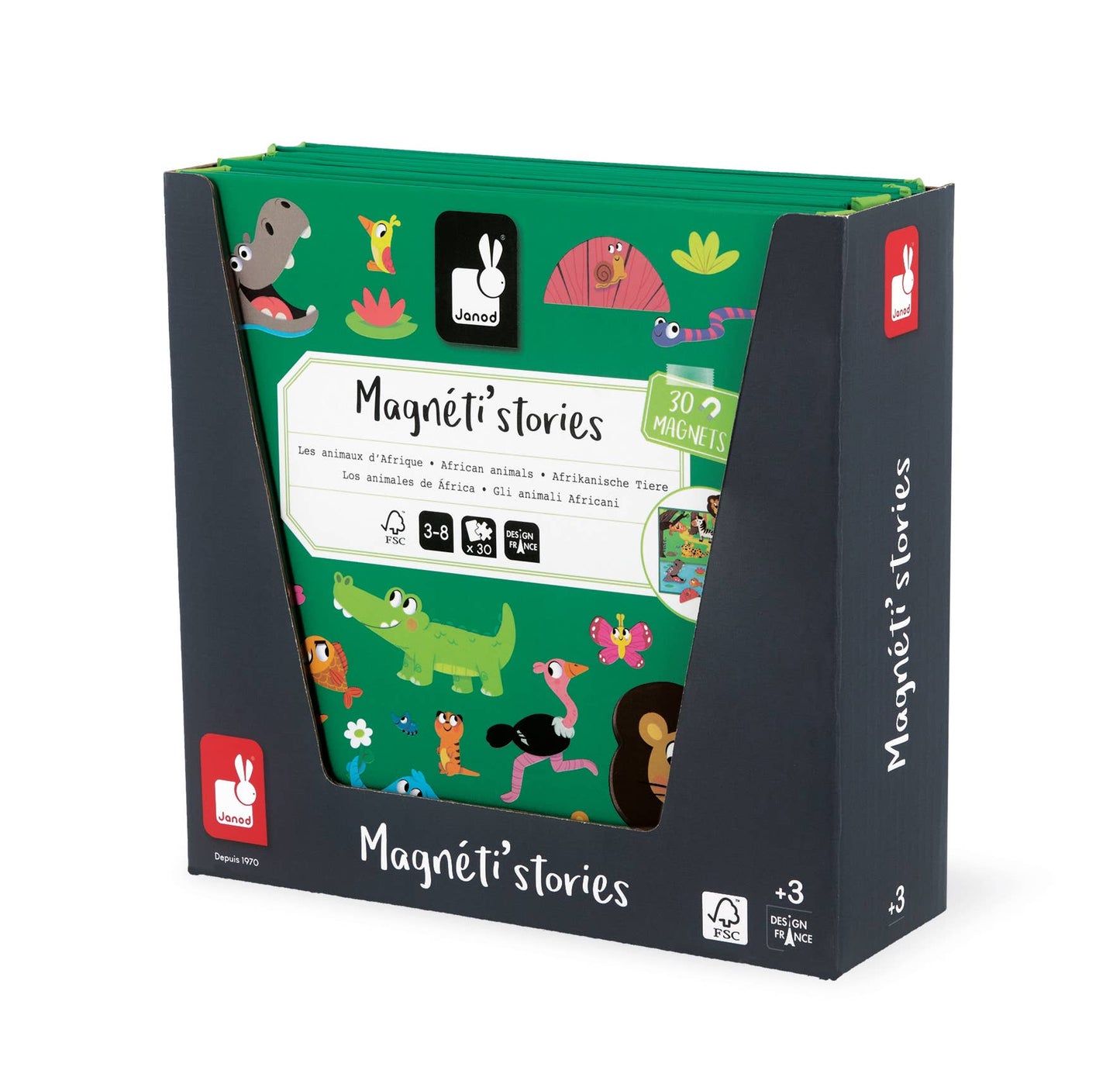 Magneti'stories - African Animals | Janod